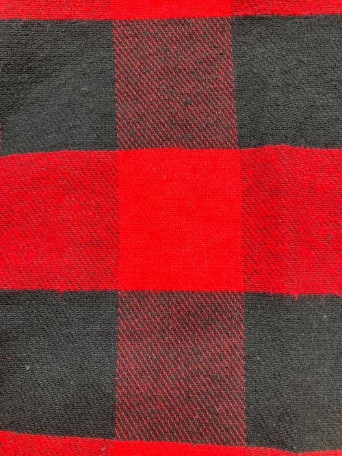 fieldmaster（フィールドマスター）fieldmaster (フィールドマスター) 90sネルシャツ　古着 レッド×ブラック サイズ:XLの古着・服飾アイテム