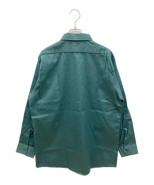 BIG BEN（ビックベン）BIG BEN (ビックベン) 70sワークシャツ USA製 古着 グリーン サイズ:Ｍの古着・服飾アイテム