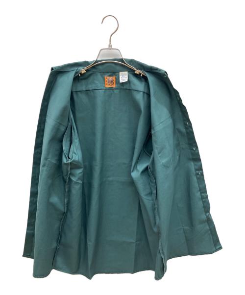 BIG BEN（ビックベン）BIG BEN (ビックベン) 70sワークシャツ USA製 古着 グリーン サイズ:Ｍの古着・服飾アイテム