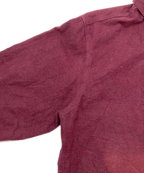 WOOLRICH（ウールリッチ）WOOLRICH (ウールリッチ) 90sボタンダウンシャツ　緑タグ　古着 ボルドー サイズ:Ｍの古着・服飾アイテム