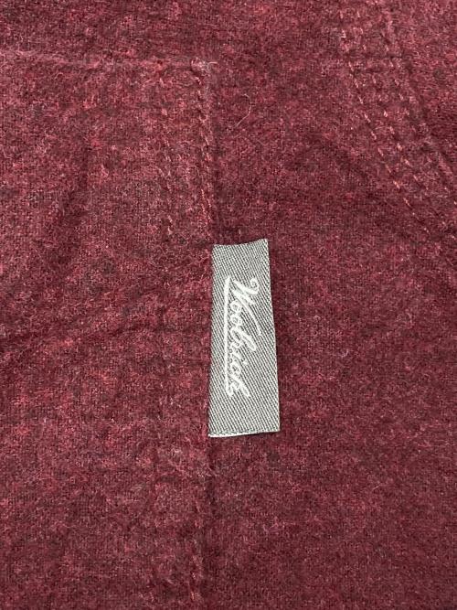 WOOLRICH（ウールリッチ）WOOLRICH (ウールリッチ) 90sボタンダウンシャツ　緑タグ　古着 ボルドー サイズ:Ｍの古着・服飾アイテム