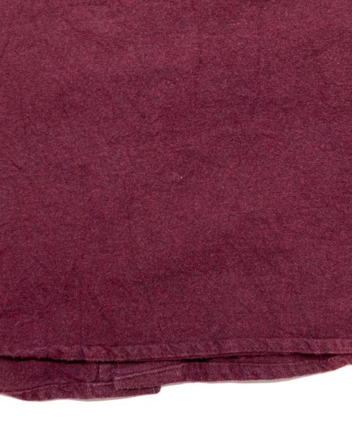 WOOLRICH（ウールリッチ）WOOLRICH (ウールリッチ) 90sボタンダウンシャツ　緑タグ　古着 ボルドー サイズ:Ｍの古着・服飾アイテム