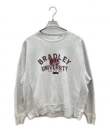 Champion REVERSE WEAVE（チャンピオン リバース ウィーブ）の古着「00sプリントスウェット　古着」｜ライトグレー