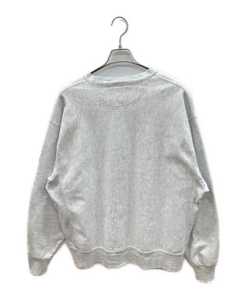 Champion REVERSE WEAVE（チャンピオン リバース ウィーブ）Champion REVERSE WEAVE (チャンピオン リバース ウィーブ) 00sプリントスウェット　古着 ライトグレー サイズ:Lの古着・服飾アイテム