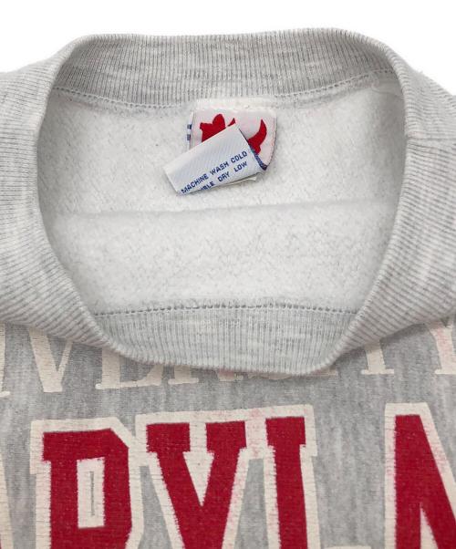 rugged sweats（ラギッドスウェット）rugged sweats (ラギッドスウェット) 90sプリントスウェット　古着 グレー サイズ:XXLの古着・服飾アイテム