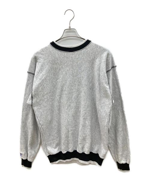 THE GAME（ザゲーム）THE GAME (ザゲーム) 90s刺繍スウェット　古着 グレー サイズ:Lの古着・服飾アイテム