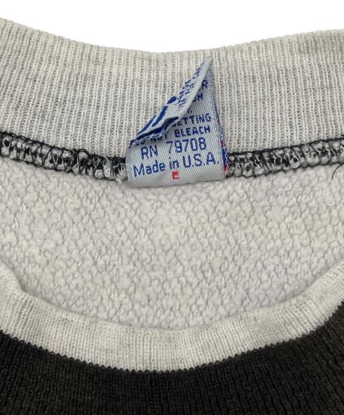 THE GAME（ザゲーム）THE GAME (ザゲーム) 90s刺繍スウェット　古着 グレー サイズ:Lの古着・服飾アイテム