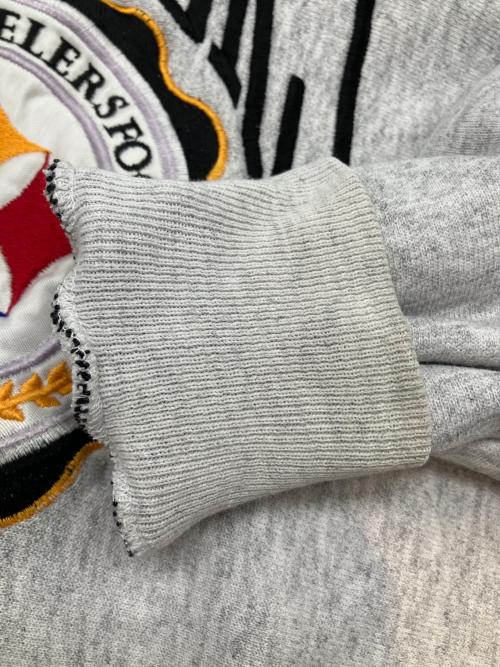 THE GAME（ザゲーム）THE GAME (ザゲーム) 90s刺繍スウェット　古着 グレー サイズ:Lの古着・服飾アイテム