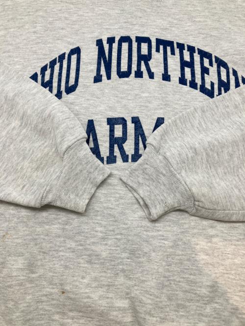 JERZEES（ジャージーズ）JERZEES (ジャージーズ) 80sカレッジスウェット SUPER SWEATS 古着 USA製 グレー サイズ:XXLの古着・服飾アイテム