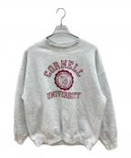 LEEリー）の古着「90sカレッジスウェット CORNELL UNIVERSITY 古着 USA製」｜ライトグレー