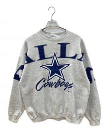 LOGO7（ロゴセブン）の古着「90sNFLチームロゴスウェット Dallas Cowboys コピーライト:1996年製」｜ライトグレー