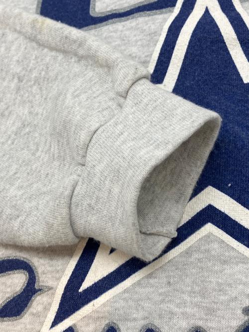 LOGO7（ロゴセブン）LOGO7 (ロゴセブン) 90sNFLチームロゴスウェット Dallas Cowboys コピーライト:1996年製 ライトグレー サイズ:XLの古着・服飾アイテム