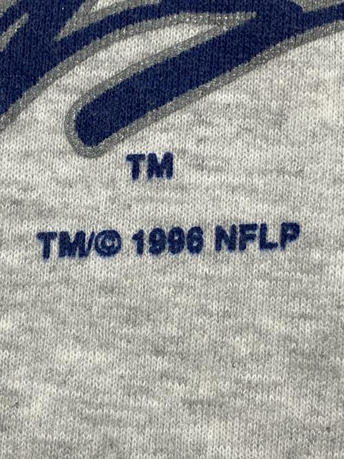 LOGO7（ロゴセブン）LOGO7 (ロゴセブン) 90sNFLチームロゴスウェット Dallas Cowboys コピーライト:1996年製 ライトグレー サイズ:XLの古着・服飾アイテム