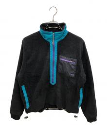 Patagonia（パタゴニア）の古着「80sスナップT 三角タグ 古着　」｜ブラック×ブルー