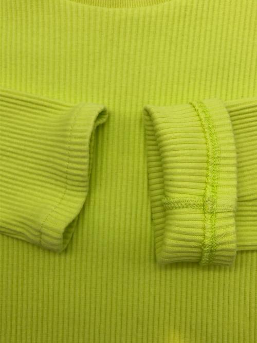 stussy（ステューシー）stussy (ステューシー) 長袖ワンピース イエロー サイズ:Mの古着・服飾アイテム