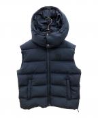 DIESELディーゼル）の古着「中綿ベスト　ウィンタージャケット」｜ネイビー