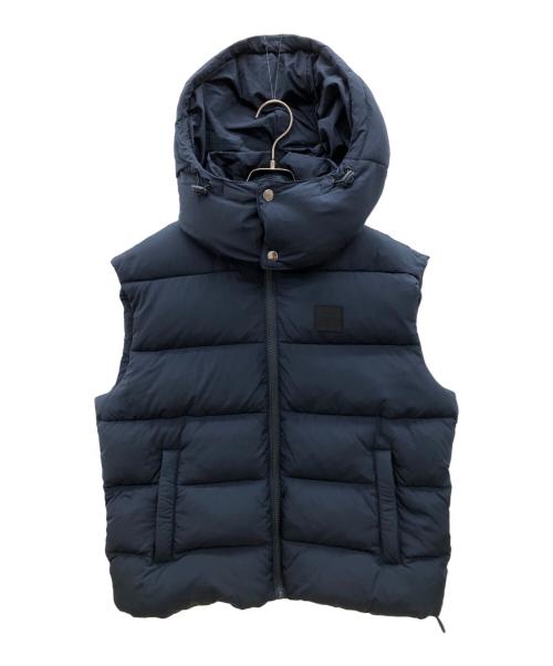 DIESEL（ディーゼル）DIESEL (ディーゼル) 中綿ベスト　ウィンタージャケット ネイビー サイズ:Sの古着・服飾アイテム