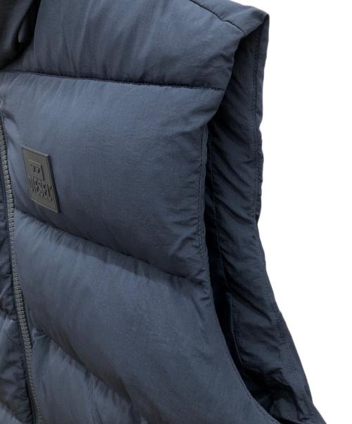 DIESEL（ディーゼル）DIESEL (ディーゼル) 中綿ベスト　ウィンタージャケット ネイビー サイズ:Sの古着・服飾アイテム