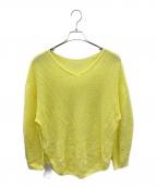 Nobleノーブル）の古着「薄手ニット」｜イエロー