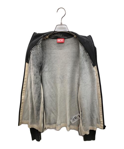 DIESEL（ディーゼル）DIESEL (ディーゼル) K-DENIM-ZIP JACKET グレー サイズ:Sの古着・服飾アイテム