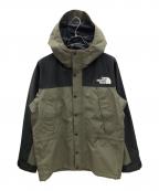 THE NORTH FACEザ ノース フェイス）の古着「Mountain Light Jacket」｜カーキ×ブラック