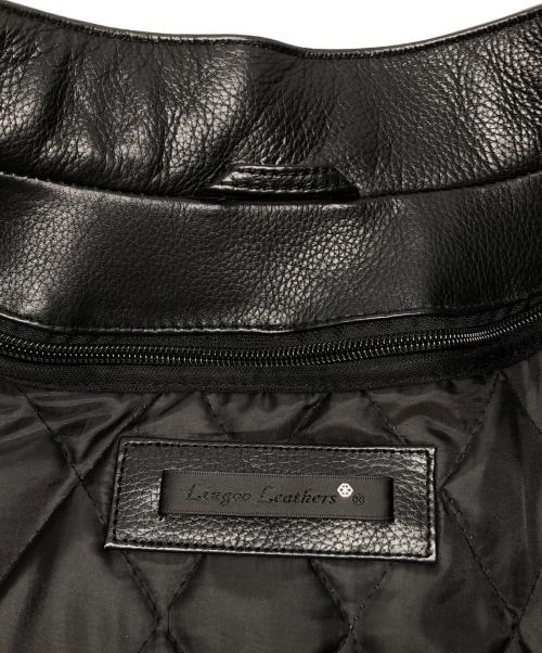 Liugoo Leathers（リューグーレザーズ）Liugoo Leathers (リューグーレザーズ) ライダースジャケット ブラック サイズ:Lの古着・服飾アイテム