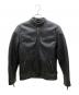 Liugoo Leathers（リューグーレザーズ）の古着「ライダースジャケット」｜ブラック