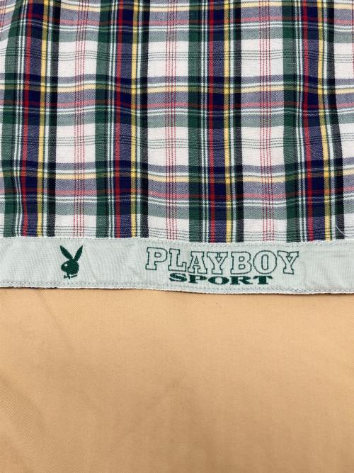 PLAYBOY sport（プレイボーイ スポート）PLAYBOY sport (プレイボーイ スポート) 80sスイングトップ　古着 イエロー サイズ:Ｍの古着・服飾アイテム