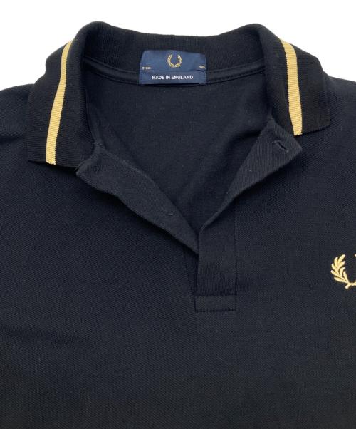 FRED PERRY（フレッドペリー）FRED PERRY (フレッドペリー) ポロシャツ ブラック サイズ:36の古着・服飾アイテム