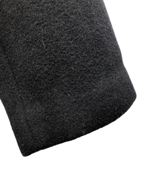 BEAUTY&YOUTH UNITED ARROWS（ビューティーアンドユースユナイテッドアローズ）BEAUTY&YOUTH UNITED ARROWS (ビューティーアンドユースユナイテッドアローズ) ビーバーノーカラーロングコート ブラック サイズ:Sの古着・服飾アイテム