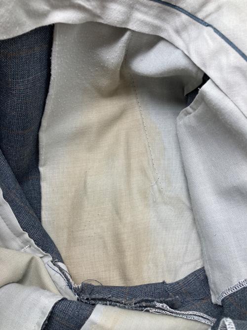 CLASSIC COLLECTION（クラシックコレクション）CLASSIC COLLECTION (クラシックコレクション) 70sチェックスラックス 　ロケットTALONジッパー　古着 グレー サイズ:36の古着・服飾アイテム