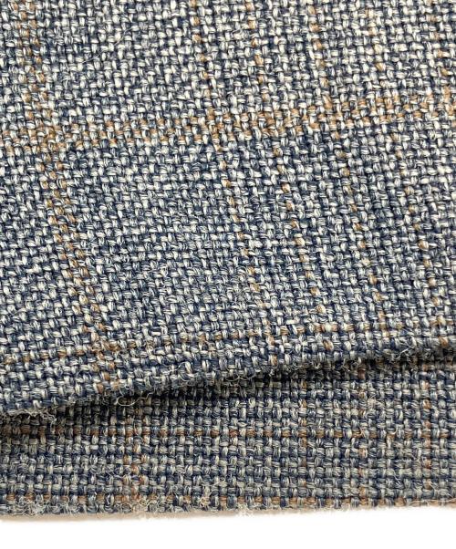CLASSIC COLLECTION（クラシックコレクション）CLASSIC COLLECTION (クラシックコレクション) 70sチェックスラックス 　ロケットTALONジッパー　古着 グレー サイズ:36の古着・服飾アイテム