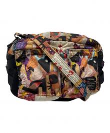 PORTER×DIESEL（ポーター×ディーゼル）の古着「ショルダーバッグ」｜ブラック×マルチカラー