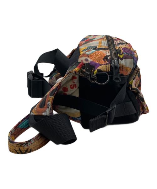 PORTER（ポーター）PORTER (ポーター) DIESEL (ディーゼル) ショルダーバッグ ブラック×マルチカラーの古着・服飾アイテム