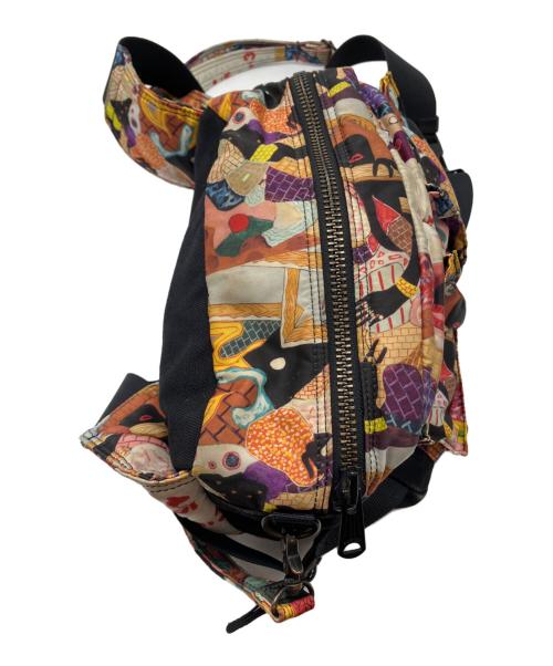 PORTER（ポーター）PORTER (ポーター) DIESEL (ディーゼル) ショルダーバッグ ブラック×マルチカラーの古着・服飾アイテム