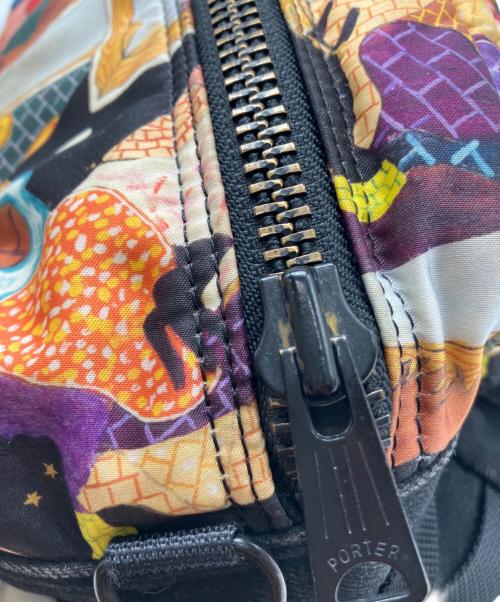 PORTER（ポーター）PORTER (ポーター) DIESEL (ディーゼル) ショルダーバッグ ブラック×マルチカラーの古着・服飾アイテム