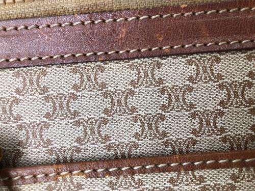 CELINE（セリーヌ）CELINE (セリーヌ) オールドセリーヌ ベージュ×ブラウンの古着・服飾アイテム