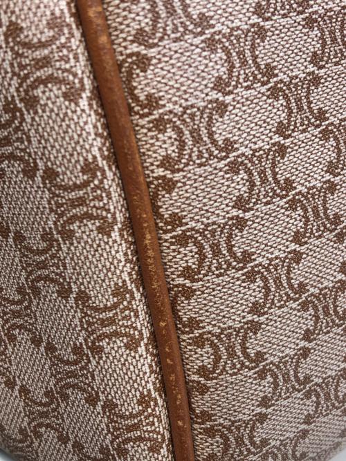 CELINE（セリーヌ）CELINE (セリーヌ) オールドセリーヌ ベージュ×ブラウンの古着・服飾アイテム