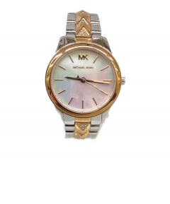 中古・古着通販】MICHAEL KORS (マイケル・コース) 腕時計 ホワイト