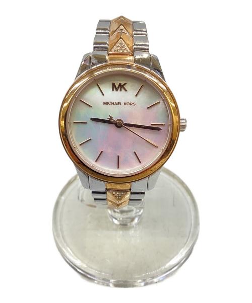 MICHAEL KORS（マイケル・コース）MICHAEL KORS (マイケル・コース) 腕時計 ホワイトの古着・服飾アイテム