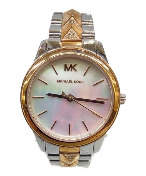 MICHAEL KORS（マイケルコース）MICHAEL KORS (マイケル・コース) 腕時計 ホワイトの古着・服飾アイテム