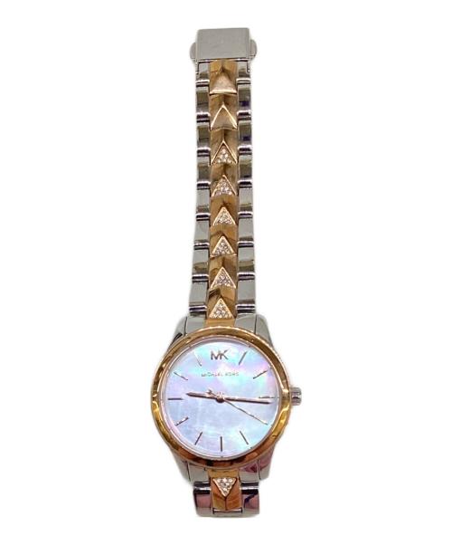 MICHAEL KORS（マイケル・コース）MICHAEL KORS (マイケル・コース) 腕時計 ホワイトの古着・服飾アイテム
