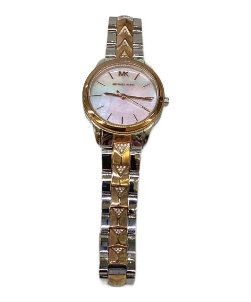 MICHAEL KORS（マイケル・コース）MICHAEL KORS (マイケル・コース) 腕時計 ホワイトの古着・服飾アイテム
