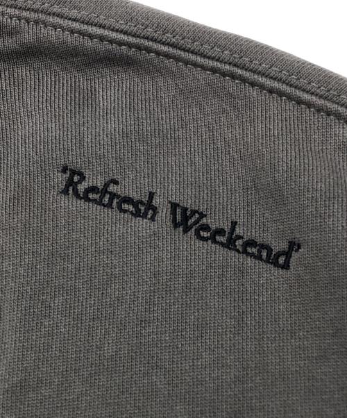 SATUR（セター）SATUR (セター) スウェット ブラウン サイズ:Mの古着・服飾アイテム