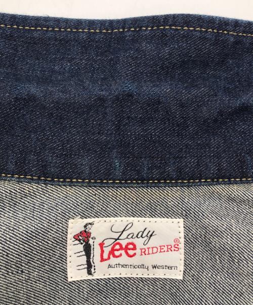 LEE（リー）LEE (リー) デニムジャケット　デニムライダース インディゴ サイズ:Mの古着・服飾アイテム