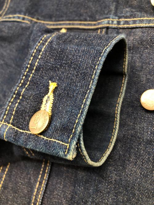 LEE（リー）LEE (リー) デニムジャケット　デニムライダース インディゴ サイズ:Mの古着・服飾アイテム