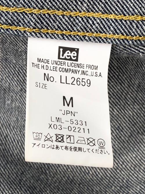 LEE（リー）LEE (リー) デニムジャケット　デニムライダース インディゴ サイズ:Mの古着・服飾アイテム