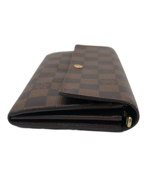 LOUIS VUITTON（ルイ ヴィトン）LOUIS VUITTON (ルイ ヴィトン) ポルトフォイユ・サラ ブラウンの古着・服飾アイテム