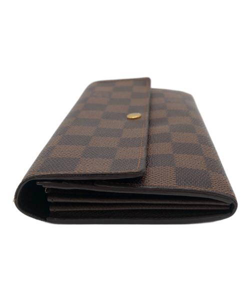 LOUIS VUITTON（ルイ ヴィトン）LOUIS VUITTON (ルイ ヴィトン) ポルトフォイユ・サラ ブラウンの古着・服飾アイテム