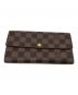 LOUIS VUITTON（ルイ ヴィトン）の古着「ポルトフォイユ・サラ」｜ブラウン